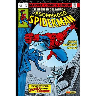 Panini Bande Dessinée El Asombroso Spiderman 09. El Regreso Del Ladron (marvel Gold) Multicolour One Size unisex - Publicité Panini Bande Dessinée El Asombroso Spiderman 09. El Regreso Del Ladron (marvel Gold) Multicolour One Size unisex - Publicité