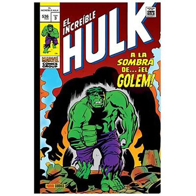 Panini Bande Dessinée El Increible Hulk 03. A La Sombra De El Golem (marvel Gold) Multicolour One Size unisex - Publicité Panini Bande Dessinée El Increible Hulk 03. A La Sombra De El Golem (marvel Gold) Multicolour One Size unisex - Publicité