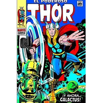 Panini Bande Dessinée El Poderoso Thor 04: ¡y Ahora Galactus! (marvel Gold) Multicolour One Size unisex - Publicité Panini Bande Dessinée El Poderoso Thor 04: ¡y Ahora Galactus! (marvel Gold) Multicolour One Size unisex - Publicité
