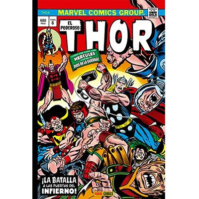 Panini Bande Dessinée El Poderoso Thor 06: ¡la Batalla A Las Puertas Del Infierno! (marvel Gold) Multicolour One Size unisex - Publicité Panini Bande Dessinée El Poderoso Thor 06: ¡la Batalla A Las Puertas Del Infierno! (marvel Gold) Multicolour One Size unisex - Publicité