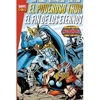 Panini Bande Dessinée El Poderoso Thor: El Fin De Los Eternos (marvel (marvel Gold) Multicolour One Size unisex - Publicité Panini Bande Dessinée El Poderoso Thor: El Fin De Los Eternos (marvel (marvel Gold) Multicolour One Size unisex - Publicité