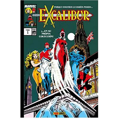 Panini Bande Dessinée Excalibur 01 (marvel Gold) Multicolour One Size unisex - Publicité Panini Bande Dessinée Excalibur 01 (marvel Gold) Multicolour One Size unisex - Publicité