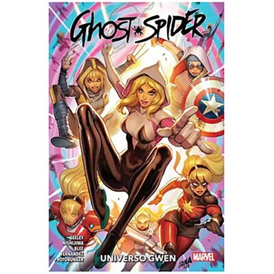 Panini Bande Dessinée Ghost Spider 05 Universo Gwen Multicolour One Size unisex - Publicité Panini Bande Dessinée Ghost Spider 05 Universo Gwen Multicolour One Size unisex - Publicité