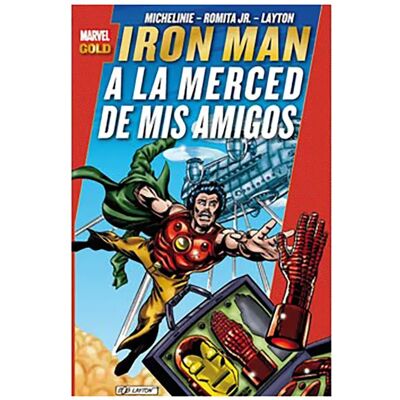 Panini Bande Dessinée Iron Man: A La Merced De Mis Amigos (marvel Gold) Multicolour One Size unisex - Publicité Panini Bande Dessinée Iron Man: A La Merced De Mis Amigos (marvel Gold) Multicolour One Size unisex - Publicité