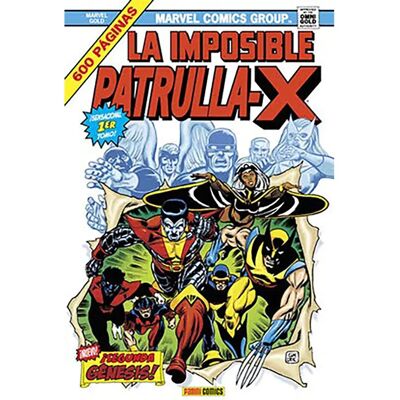 Panini Bande Dessinée La Imposible Patrulla-x 01: Segunda Genesis (marvel Gold) Multicolour One Size unisex - Publicité Panini Bande Dessinée La Imposible Patrulla-x 01: Segunda Genesis (marvel Gold) Multicolour One Size unisex - Publicité