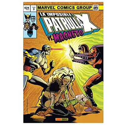 Panini Bande Dessinée La Imposible Patrulla-x 03. Vs Magneto (marvel Gold) Multicolour One Size unisex - Publicité Panini Bande Dessinée La Imposible Patrulla-x 03. Vs Magneto (marvel Gold) Multicolour One Size unisex - Publicité