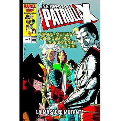 Panini Bande Dessinée La Imposible Patrulla-x 07. La Masacre Mutante (marvel Gold) Reimpresion Multicolour One Size unisex - Publicité Panini Bande Dessinée La Imposible Patrulla-x 07. La Masacre Mutante (marvel Gold) Reimpresion Multicolour One Size unisex - Publicité