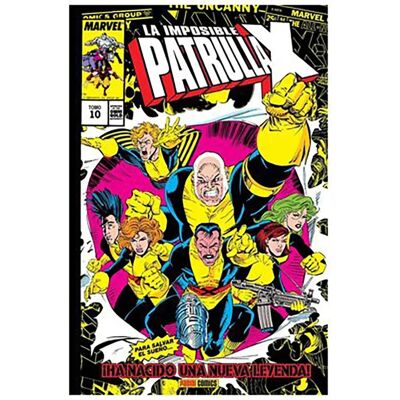 Panini Bande Dessinée La Imposible Patrulla-x 10. Disolucion Y Renacimiento (marvel Gold) Multicolour One Size unisex - Publicité Panini Bande Dessinée La Imposible Patrulla-x 10. Disolucion Y Renacimiento (marvel Gold) Multicolour One Size unisex - Publicité