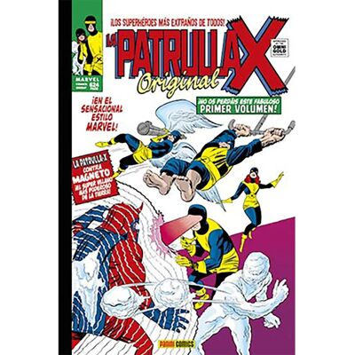 Panini Bande Dessinée La Patrulla-x Original 01. Origenes (marvel Gold) Multicolour One Size unisex - Publicité Panini Bande Dessinée La Patrulla-x Original 01. Origenes (marvel Gold) Multicolour One Size unisex - Publicité