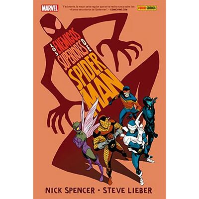Panini Bande Dessinée Los Enemigos Superiores De Spiderman Multicolour One Size unisex - Publicité Panini Bande Dessinée Los Enemigos Superiores De Spiderman Multicolour One Size unisex - Publicité