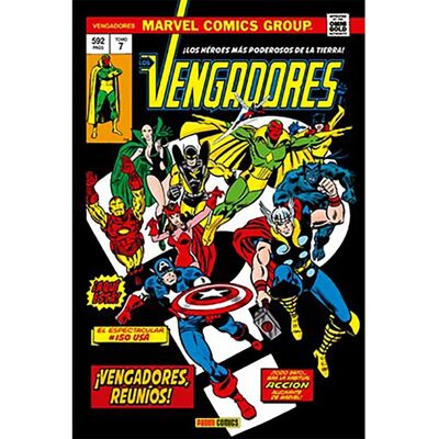 Panini Bande Dessinée Los Vengadores 07. ¡vengadores Reunios! (marvel Gold) Multicolour One Size unisex - Publicité Panini Bande Dessinée Los Vengadores 07. ¡vengadores Reunios! (marvel Gold) Multicolour One Size unisex - Publicité