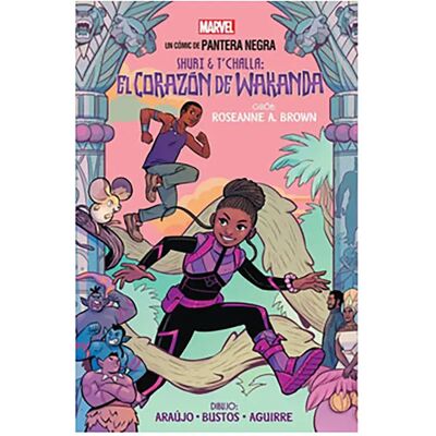 Panini Bande Dessinée Marvel Scholastic. Shuri & T´challa Multicolour One Size unisex - Publicité Panini Bande Dessinée Marvel Scholastic. Shuri & T´challa Multicolour One Size unisex - Publicité