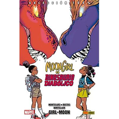 Panini Bande Dessinée Moon Girl Y Dinosaurio Diabolico 04. Girl-moon Multicolour One Size unisex - Publicité Panini Bande Dessinée Moon Girl Y Dinosaurio Diabolico 04. Girl-moon Multicolour One Size unisex - Publicité