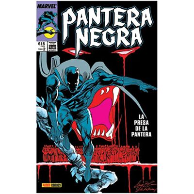Panini Bande Dessinée Pantera Negra 02. La Presa De La Pantera (marvel Gold) Multicolour One Size unisex - Publicité Panini Bande Dessinée Pantera Negra 02. La Presa De La Pantera (marvel Gold) Multicolour One Size unisex - Publicité