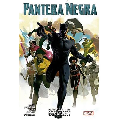 Panini Bande Dessinée Pantera Negra 04. Wakanda Desatada Multicolour One Size unisex - Publicité Panini Bande Dessinée Pantera Negra 04. Wakanda Desatada Multicolour One Size unisex - Publicité
