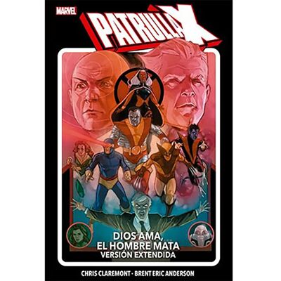 Panini Bande Dessinée Patrulla-x: Dios Ama. El Hombre Mata Version Extendida Multicolour One Size unisex - Publicité Panini Bande Dessinée Patrulla-x: Dios Ama. El Hombre Mata Version Extendida Multicolour One Size unisex - Publicité