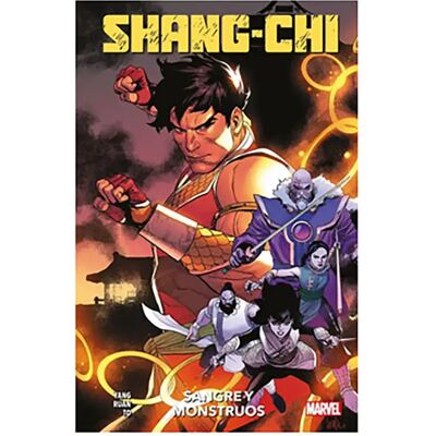 Panini Bande Dessinée Shang-chi 03. Sangre Y Monstruos Multicolour One Size unisex - Publicité Panini Bande Dessinée Shang-chi 03. Sangre Y Monstruos Multicolour One Size unisex - Publicité