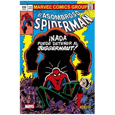 Panini Bande Dessinée Spiderman. Nada Puede Parar Al Juggernaut Multicolour One Size unisex - Publicité Panini Bande Dessinée Spiderman. Nada Puede Parar Al Juggernaut Multicolour One Size unisex - Publicité