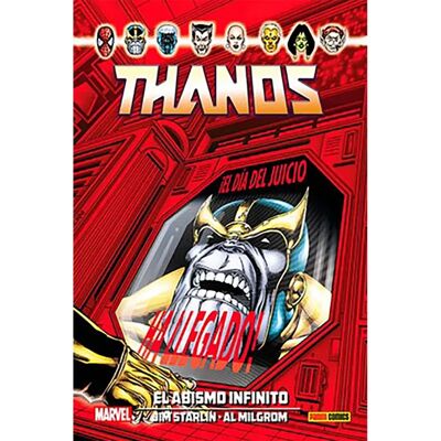 Panini Bande Dessinée Thanos: El Abismo Infinito Multicolour One Size unisex - Publicité Panini Bande Dessinée Thanos: El Abismo Infinito Multicolour One Size unisex - Publicité
