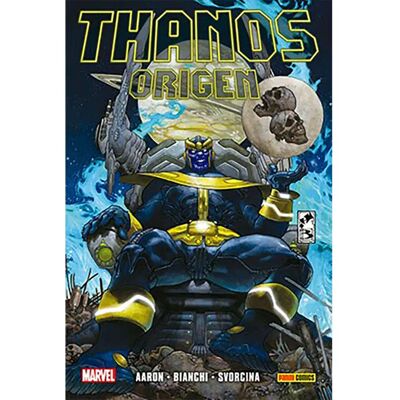 Panini Bande Dessinée Thanos: Origen Multicolour One Size unisex - Publicité Panini Bande Dessinée Thanos: Origen Multicolour One Size unisex - Publicité