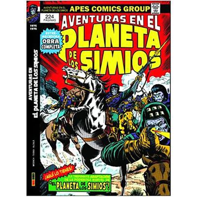 Panini Bande Dessinée Aventuras En El Planeta De Los Simios: La Etapa Marvel Original (marvel Limited Edition) Multicolour One Size unisex - Publicité Panini Bande Dessinée Aventuras En El Planeta De Los Simios: La Etapa Marvel Original (marvel Limited Edition) Multicolour One Size unisex - Publicité