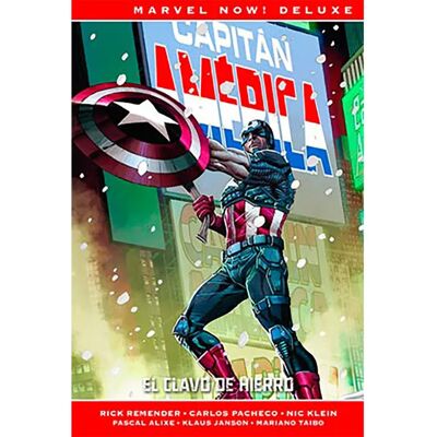 Panini Bande Dessinée Capitan America De Rick Remender 02. El Clavo De Hierro (marvel Now! Deluxe) Multicolour One Size unisex - Publicité Panini Bande Dessinée Capitan America De Rick Remender 02. El Clavo De Hierro (marvel Now! Deluxe) Multicolour One Size unisex - Publicité