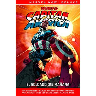 Panini Bande Dessinée Capitan America De Rick Remender 03. El Soldado Del Mañana (marvel Now! Deluxe) Multicolour One Size unisex - Publicité Panini Bande Dessinée Capitan America De Rick Remender 03. El Soldado Del Mañana (marvel Now! Deluxe) Multicolour One Size unisex - Publicité