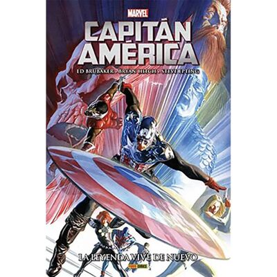 Panini Bande Dessinée Capitan America. La Leyenda Vive De Nuevo (marvel Integral) Multicolour One Size unisex - Publicité Panini Bande Dessinée Capitan America. La Leyenda Vive De Nuevo (marvel Integral) Multicolour One Size unisex - Publicité