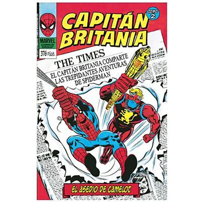 Panini Bande Dessinée Capitan Britania. El Asedio De Camelot (marvel Limited Edition) Multicolour One Size unisex - Publicité Panini Bande Dessinée Capitan Britania. El Asedio De Camelot (marvel Limited Edition) Multicolour One Size unisex - Publicité