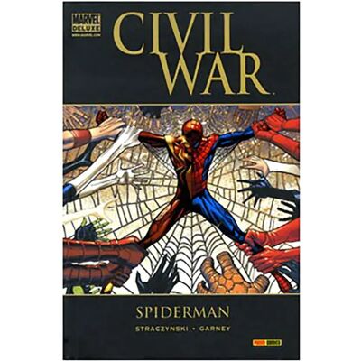 Panini Bande Dessinée Civil War: Spiderman (marvel Deluxe) Multicolour One Size unisex - Publicité Panini Bande Dessinée Civil War: Spiderman (marvel Deluxe) Multicolour One Size unisex - Publicité