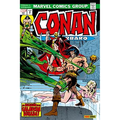 Panini Bande Dessinée Conan El Barbaro 02: La Etapa Marvel Original ¡la Maldicion De La Calavera Dorada! Multicolour One Size unisex - Publicité Panini Bande Dessinée Conan El Barbaro 02: La Etapa Marvel Original ¡la Maldicion De La Calavera Dorada! Multicolour One Size unisex - Publicité
