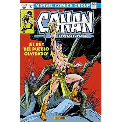 Panini Bande Dessinée Conan El Barbaro 05: La Etapa Marvel Original ¡el Rey Del Pueblo Olvidado! Multicolour One Size unisex - Publicité Panini Bande Dessinée Conan El Barbaro 05: La Etapa Marvel Original ¡el Rey Del Pueblo Olvidado! Multicolour One Size unisex - Publicité