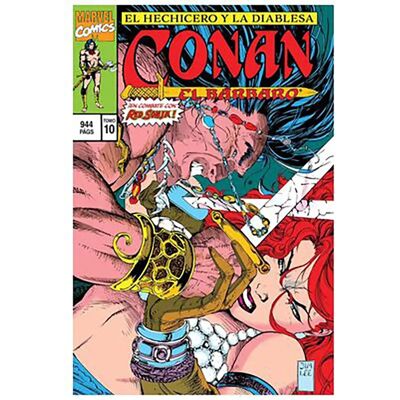 Panini Bande Dessinée Conan El Barbaro 10: La Etapa Marvel Original Multicolour One Size unisex - Publicité Panini Bande Dessinée Conan El Barbaro 10: La Etapa Marvel Original Multicolour One Size unisex - Publicité