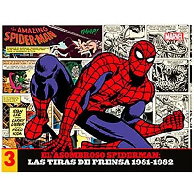 Panini Bande Dessinée El Asombroso Spiderman: Las Tiras De Prensa 03. 1981-1982 Multicolour One Size unisex - Publicité Panini Bande Dessinée El Asombroso Spiderman: Las Tiras De Prensa 03. 1981-1982 Multicolour One Size unisex - Publicité