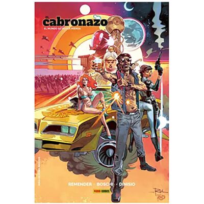 Panini Bande Dessinée El Cabronazo 03. El Mundo Se Va A La Mierda Multicolour One Size unisex - Publicité Panini Bande Dessinée El Cabronazo 03. El Mundo Se Va A La Mierda Multicolour One Size unisex - Publicité