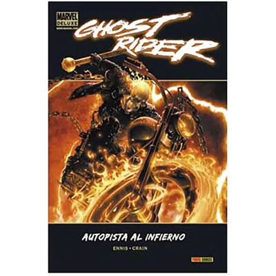 Panini Bande Dessinée Ghost Rider: Autopista Al Infierno (marvel Deluxe) Multicolour One Size unisex - Publicité Panini Bande Dessinée Ghost Rider: Autopista Al Infierno (marvel Deluxe) Multicolour One Size unisex - Publicité