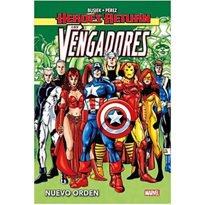 Panini Bande Dessinée Heroes Return Los Vengadores 03. Nuevo Orden Multicolour One Size unisex - Publicité Panini Bande Dessinée Heroes Return Los Vengadores 03. Nuevo Orden Multicolour One Size unisex - Publicité