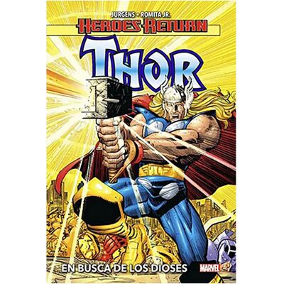Panini Bande Dessinée Heroes Return Thor 01. En Busca De Los Dioses Multicolour One Size unisex - Publicité Panini Bande Dessinée Heroes Return Thor 01. En Busca De Los Dioses Multicolour One Size unisex - Publicité