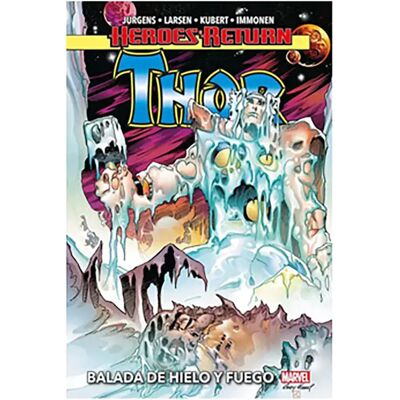 Panini Bande Dessinée Heroes Return Thor 03 Balada De Fuego Y Hielo Multicolour One Size unisex - Publicité Panini Bande Dessinée Heroes Return Thor 03 Balada De Fuego Y Hielo Multicolour One Size unisex - Publicité