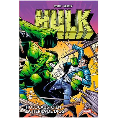 Panini Bande Dessinée Hulk De John Byrne Y Ron Garney: Holocausto En La Tierra De Dios (marvel Omnibus) Multicolour One Size unisex - Publicité Panini Bande Dessinée Hulk De John Byrne Y Ron Garney: Holocausto En La Tierra De Dios (marvel Omnibus) Multicolour One Size unisex - Publicité
