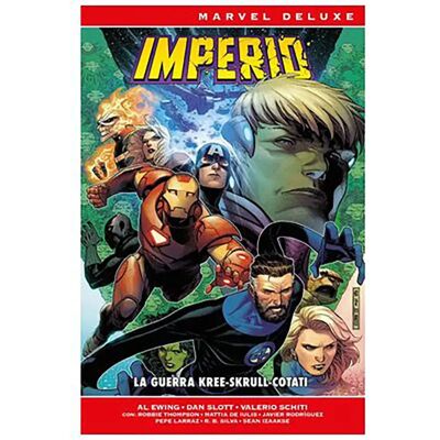 Panini Bande Dessinée Imperio: La Guerra Kree-skrull-cotati (marvel Now! Deluxe) Multicolour One Size unisex - Publicité Panini Bande Dessinée Imperio: La Guerra Kree-skrull-cotati (marvel Now! Deluxe) Multicolour One Size unisex - Publicité