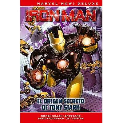 Panini Bande Dessinée Iron Man De Kieron Gillen 01: Demonios Y Genios (marvel Now! Deluxe) Multicolour One Size unisex - Publicité Panini Bande Dessinée Iron Man De Kieron Gillen 01: Demonios Y Genios (marvel Now! Deluxe) Multicolour One Size unisex - Publicité