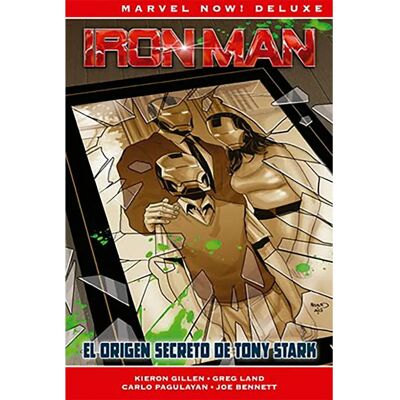 Panini Bande Dessinée Iron Man De Kieron Gillen 02: El Origen Secreto De Tony Stark (marvel Now! Deluxe) Multicolour One Size unisex - Publicité Panini Bande Dessinée Iron Man De Kieron Gillen 02: El Origen Secreto De Tony Stark (marvel Now! Deluxe) Multicolour One Size unisex - Publicité
