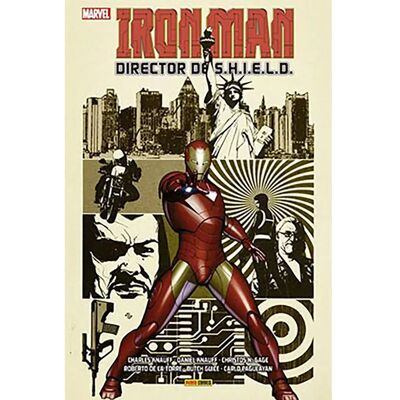 Panini Bande Dessinée Iron Man: Director De S.h.i.e.l.d. Omnibus Multicolour One Size unisex - Publicité Panini Bande Dessinée Iron Man: Director De S.h.i.e.l.d. Omnibus Multicolour One Size unisex - Publicité