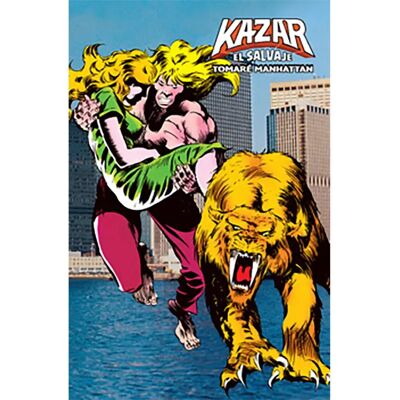 Panini Bande Dessinée Ka-zar El Salvaje 02.tomare Manhatan (marvel Limited Edition) Multicolour One Size unisex - Publicité Panini Bande Dessinée Ka-zar El Salvaje 02.tomare Manhatan (marvel Limited Edition) Multicolour One Size unisex - Publicité