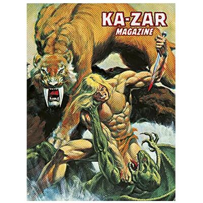 Panini Bande Dessinée Ka-zar Magazine (marvel Limited Edition) Multicolour One Size unisex - Publicité Panini Bande Dessinée Ka-zar Magazine (marvel Limited Edition) Multicolour One Size unisex - Publicité