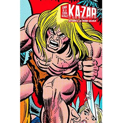 Panini Bande Dessinée Kazar 02. Retorno A La Tierra Salvaje(marvel Limited Edition) Multicolour One Size unisex - Publicité Panini Bande Dessinée Kazar 02. Retorno A La Tierra Salvaje(marvel Limited Edition) Multicolour One Size unisex - Publicité