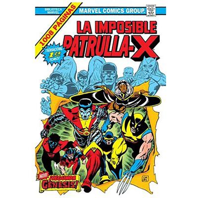 Panini Bande Dessinée La Imposible Patrulla-x 01 ¡segunda Genesis! (biblioteca Marvel Omnibus) Multicolour One Size unisex - Publicité Panini Bande Dessinée La Imposible Patrulla-x 01 ¡segunda Genesis! (biblioteca Marvel Omnibus) Multicolour One Size unisex - Publicité
