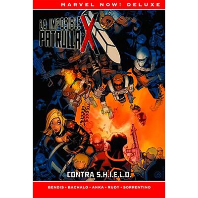 Panini Bande Dessinée La Patrulla-x De Brian Michael Bendis 05: Contra S.h.i.e.l.d. (marvel Now! Deluxe) Multicolour One Size unisex - Publicité Panini Bande Dessinée La Patrulla-x De Brian Michael Bendis 05: Contra S.h.i.e.l.d. (marvel Now! Deluxe) Multicolour One Size unisex - Publicité