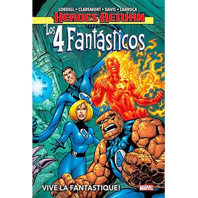 Panini Bande Dessinée Los 4 Fantasticos 01. Vive Le Fantastique! Multicolour One Size unisex - Publicité Panini Bande Dessinée Los 4 Fantasticos 01. Vive Le Fantastique! Multicolour One Size unisex - Publicité